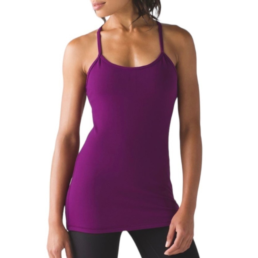 Lululemon Power Y Tank
Chilled Grape size 4